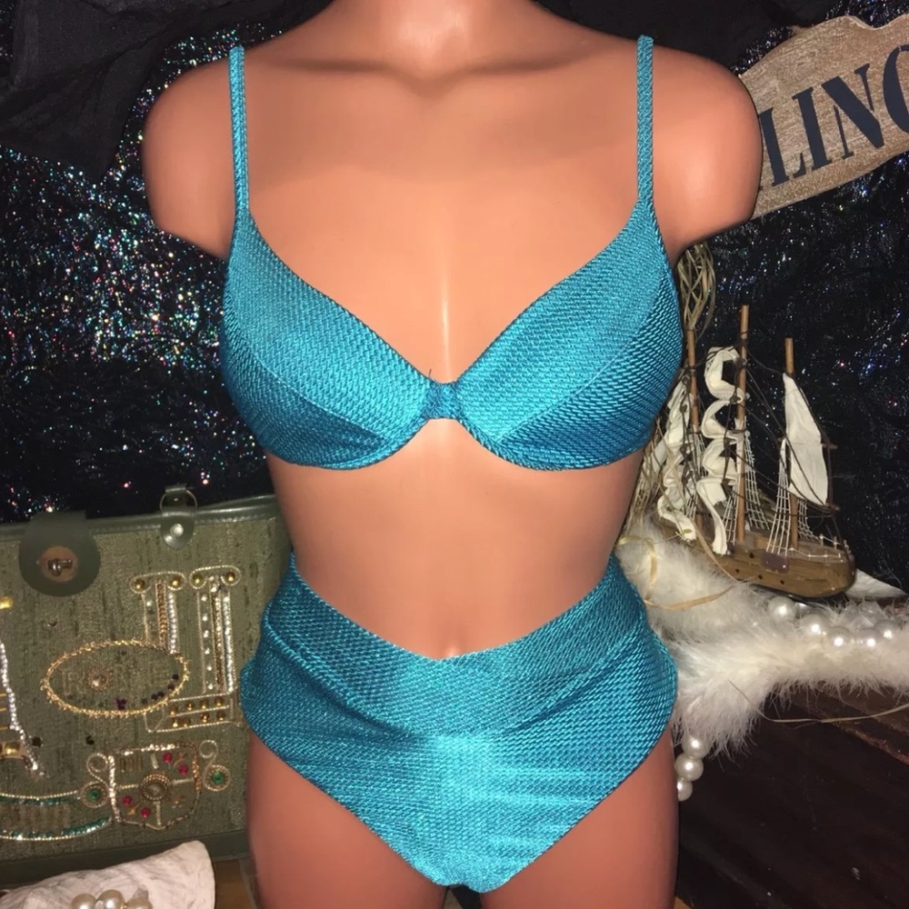Vintage High Waist Swimsuit